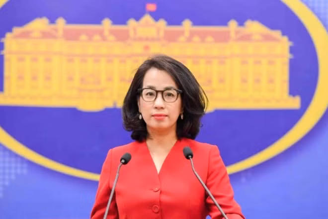 Người phát ngôn Bộ Ngoại giao Việt Nam Phạm Thu Hằng. (Ảnh: Bộ Ngoại giao)