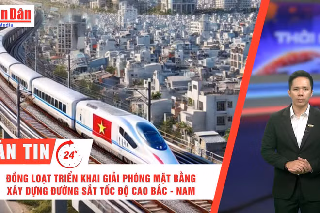 [Video] Thời sự 24h ngày 9/7/2025: Thủ tướng Phạm Minh Chính: Ngày 19/8, triển khai GPMB đường sắt tốc độ cao Bắc–Nam 