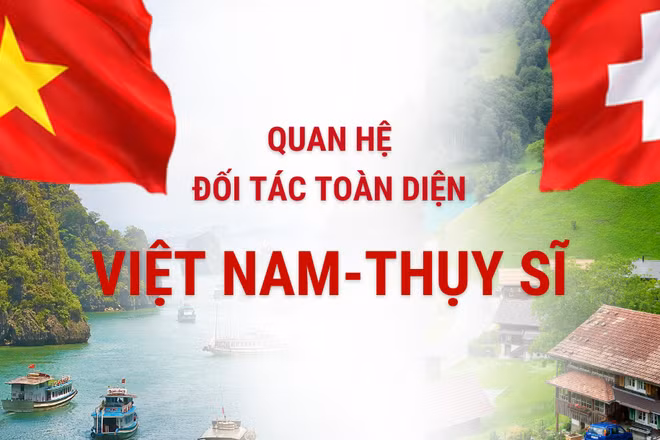 [Infographic] Quan hệ Đối tác toàn diện Việt Nam-Thụy Sĩ