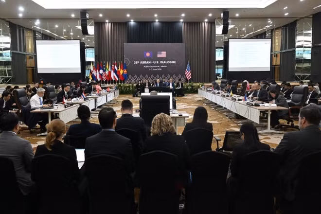 Quang cảnh Đối thoại ASEAN-Hoa Kỳ lần thứ 38.