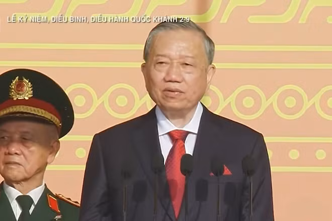 [Video] Toàn văn phát biểu của Tổng Bí thư Tô Lâm tại Lễ kỷ niệm 80 năm Cách mạng Tháng Tám thành công và Quốc khánh 2/9