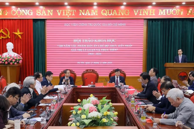 Quang cảnh Hội thảo. 