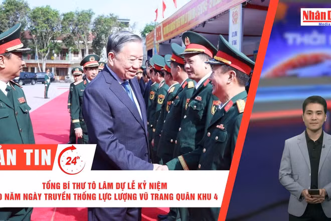 [Video] Thời sự 24h ngày 12/10/2025: Tổng Bí thư dự Lễ kỷ niệm 80 năm Ngày truyền thống Lực lượng vũ trang Quân khu 4
