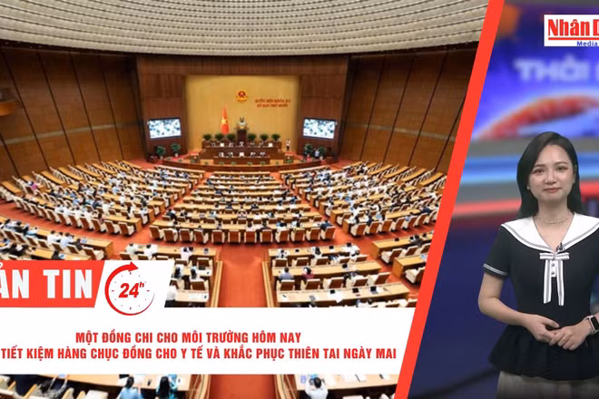 [Video] Thời sự 24h ngày 28/10/2025: Một đồng chi cho môi trường hôm nay sẽ tiết kiệm hàng chục đồng cho y tế và khắc phục thiên tai ngày mai