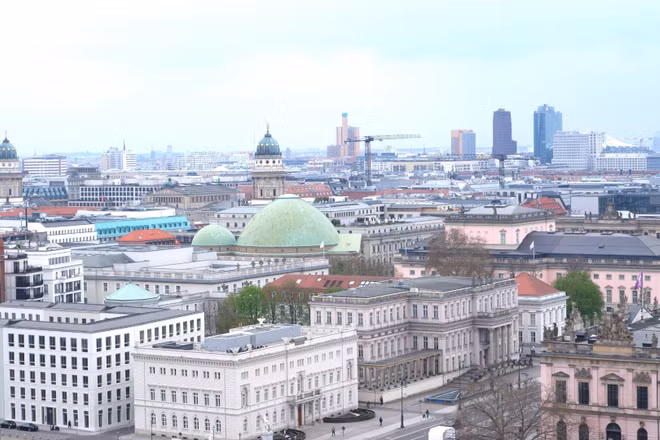 Một góc thủ đô Berlin của Đức. (Ảnh: TTXVN)