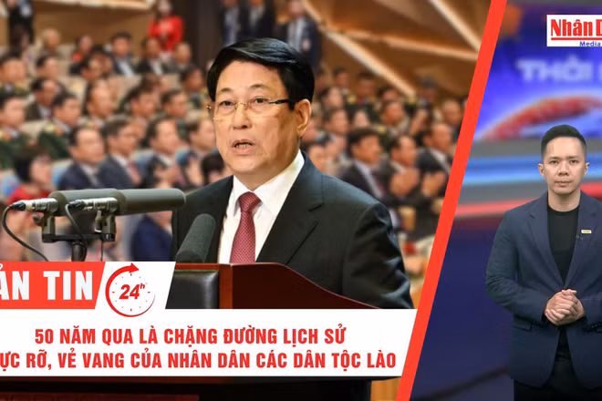 [Video] Thời sự 24h ngày 27/11/2025: 50 năm qua là chặng đường lịch sử rực rỡ, vẻ vang của nhân dân các dân tộc Lào