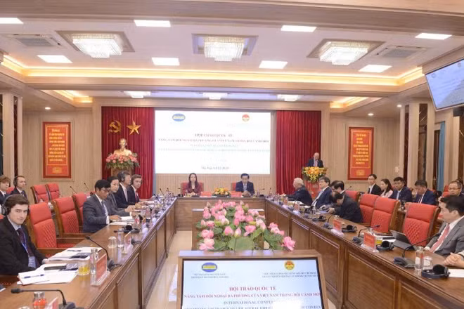 Quang cảnh hội thảo.