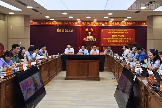 Quang cảnh hội nghị tại Gia Lai.