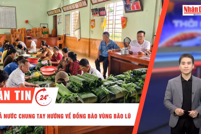 [Video] Thời sự 24h ngày 24/11/2025: Cả nước chung tay hướng về đồng bào vùng bão lũ