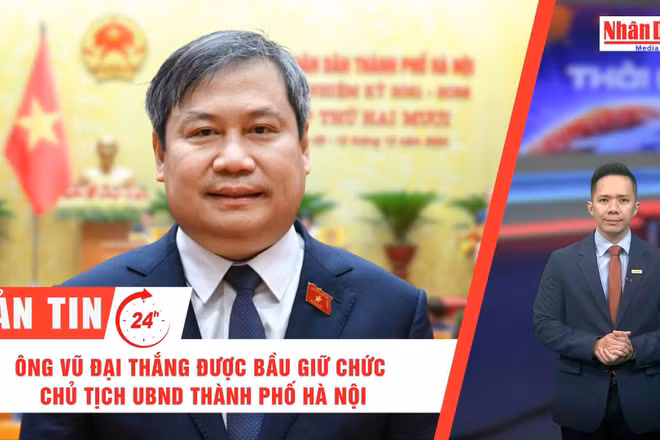[Video] Thời sự 24h ngày 28/11/2025: Ông Vũ Đại Thắng được bầu giữ chức Chủ tịch UBND thành phố Hà Nội