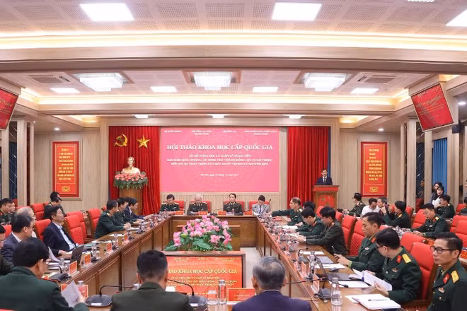 Quang cảnh hội thảo.