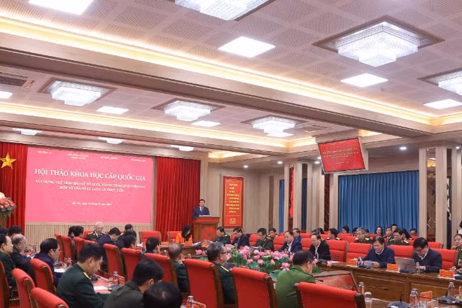 Quang cảnh hội thảo.