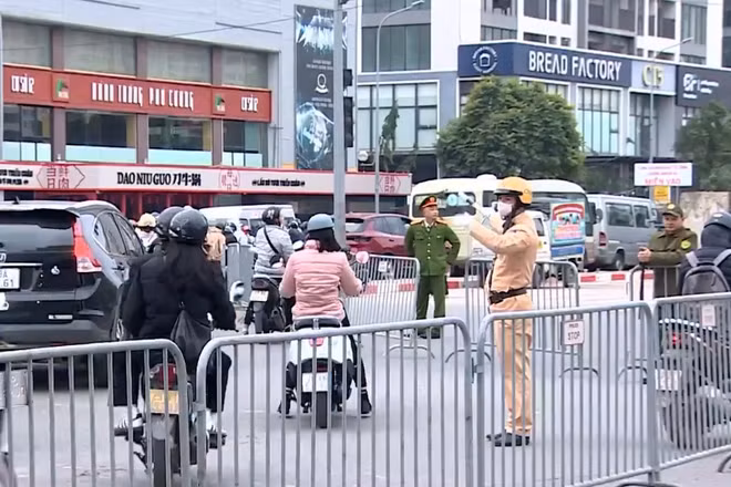 [Video] Điều chỉnh cấm đường phục vụ Đại hội XIV của Đảng