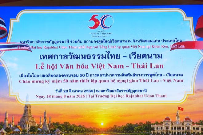 [Video] Nối dài nhịp cầu hữu nghị qua Lễ hội Văn hóa Việt Nam - Thái Lan