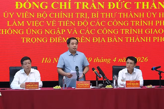 [Video] Bí thư Thành uỷ Hà Nội yêu cầu các dự án của Hà Nội phải rõ thời hạn hoàn thành, dồn mọi nguồn lực để triển khai