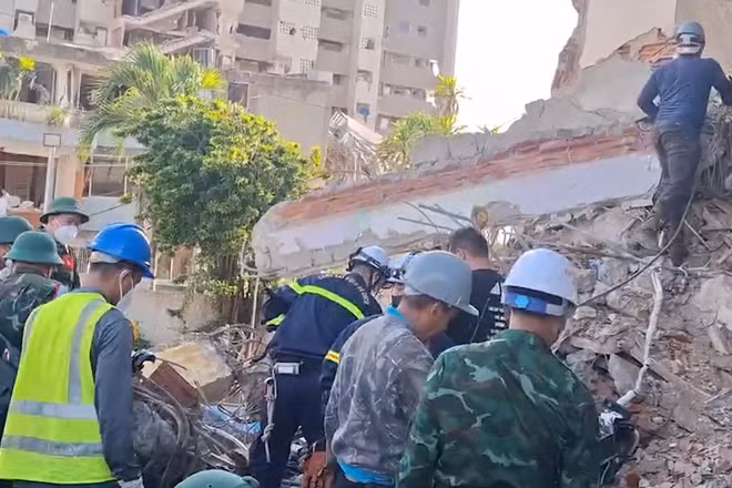 [Video] Lực lượng cứu hộ Việt Nam hỗ trợ đưa 11 nạn nhân ra khỏi đống đổ nát sau động đất tại Venezuela