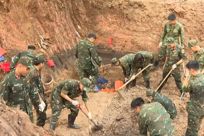 [Video] Quy tập được 160 hài cốt liệt sĩ tại Công viên Lê Thị Riêng 