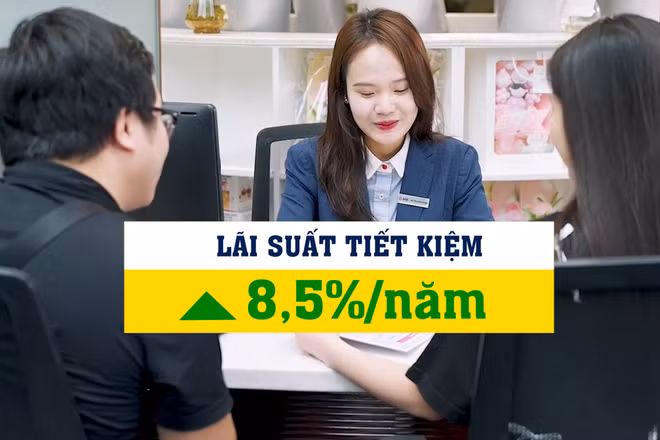 [Video] Lãi suất gửi tiết kiệm tăng đến 8,5%