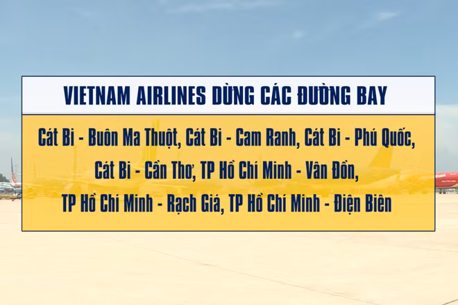 [Video] Nhiều hãng bay, đường bay sẽ thực hiện cắt giảm từ hôm nay (1/4)