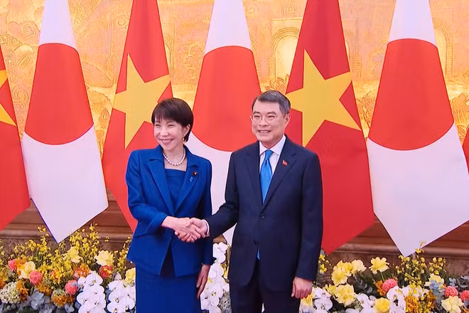 [Video] Toàn cảnh lễ đón Thủ tướng Nhật Bản thăm chính thức Việt Nam