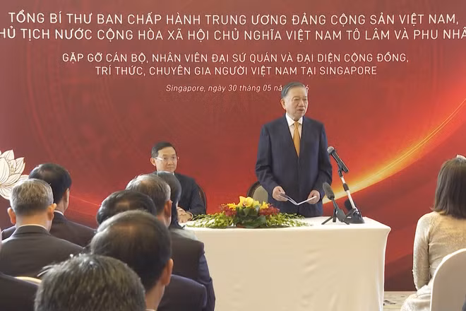 [Video] Tổng Bí thư, Chủ tịch nước Tô Lâm: Sẽ tiếp tục hoàn thiện các chính sách dành cho người Việt Nam ở nước ngoài 