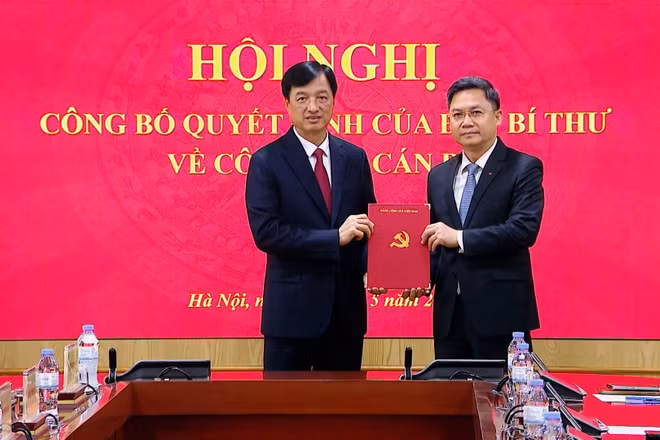 [Video] Bổ nhiệm Tân Phó Trưởng Ban Tổ chức Trung ương