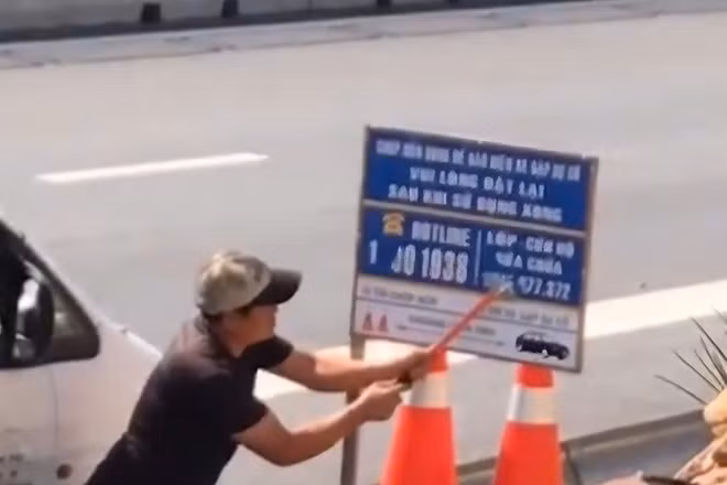 [Video] Đề nghị điều tra hành vi phá hoại tài sản trên cao tốc Bắc - Nam
