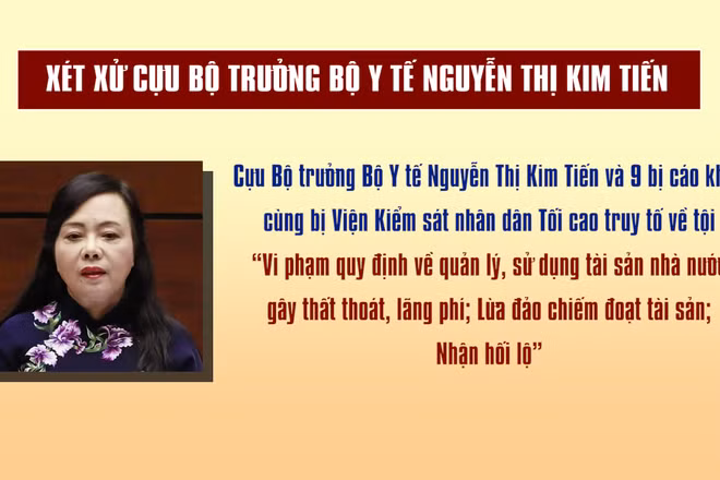 [Video] Xét xử cựu Bộ trưởng Bộ Y tế Nguyễn Thị Kim Tiến và đồng phạm vào ngày 20/5