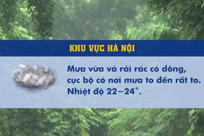 [Video] Miền Bắc đón không khí lạnh từ đêm nay (7/5)