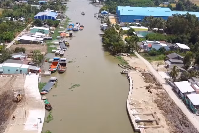 [Video] Xâm nhập mặn tại Đồng bằng sông Cửu Long tăng dần vào cuối tuần