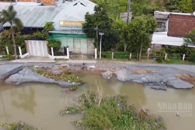 [Video] Ưu tiên bố trí nguồn lực phòng, chống sụt lún, sạt lở ở đồng bằng sông Cửu Long