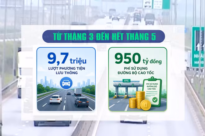 [Video] 3 tháng thu phí cao tốc Bắc-Nam gần 1.000 tỷ đồng