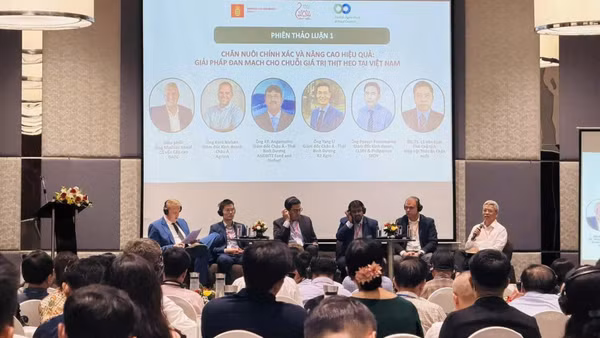 Một hội thảo về ứng dụng công nghệ của Đan Mạch vào hoạt động sản xuất, chế biến tại Việt Nam. (Ảnh: Đại sứ quán Đan Mạch tại Việt Nam)
