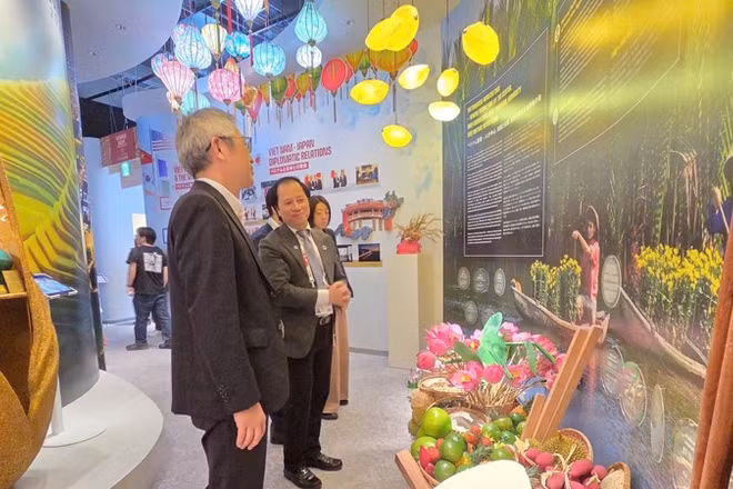 Giới thiệu sản phẩm nông nghiệp xuất khẩu của Việt Nam tại EXPO 2025 Osaka. 