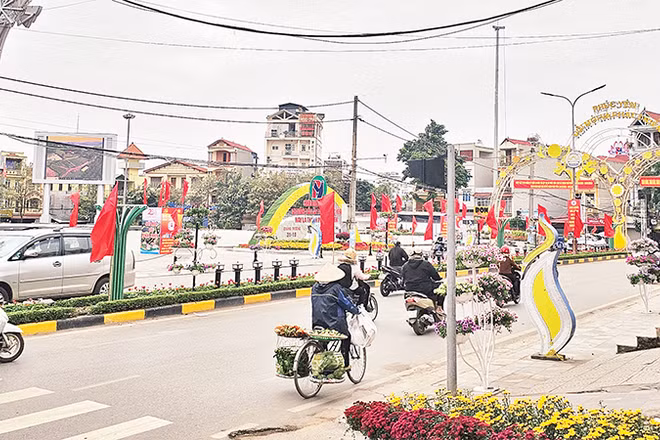 Ðô thị Phúc Yên ngày càng hiện đại, văn minh. 