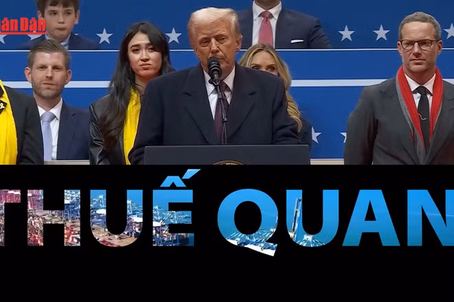 [Video] “Địa chấn” thuế quan: Ván bài chiến lược của tổng thống Mỹ Donald Trump