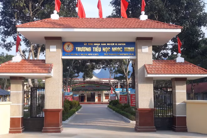 Trường Tiểu học Ngọc Minh.
