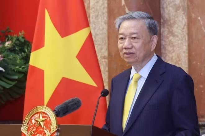 Tổng Bí thư, Chủ tịch nước Tô Lâm. (Ảnh: Thống Nhất/TTXVN)