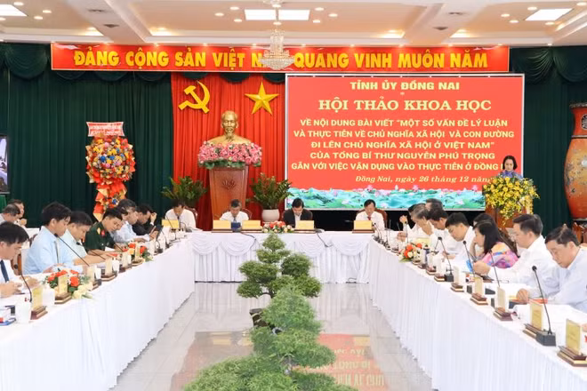 Quang cảnh hội thảo.