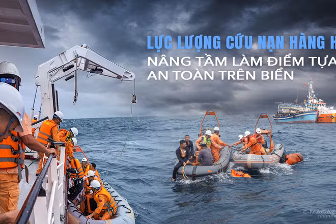 Lực lượng cứu nạn hàng hải: Nâng tầm làm "điểm tựa" an toàn trên biển