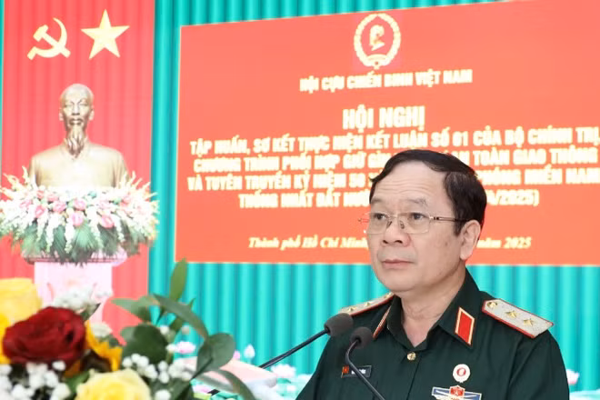 Trung tướng Khuất Việt Dũng, Phó Chủ tịch Hội CCB Việt Nam chủ trì Hội nghị