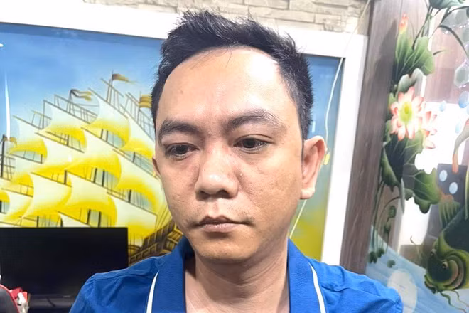 Đối tượng Nguyễn Hữu Thạnh. (Ảnh: Công an cung cấp)