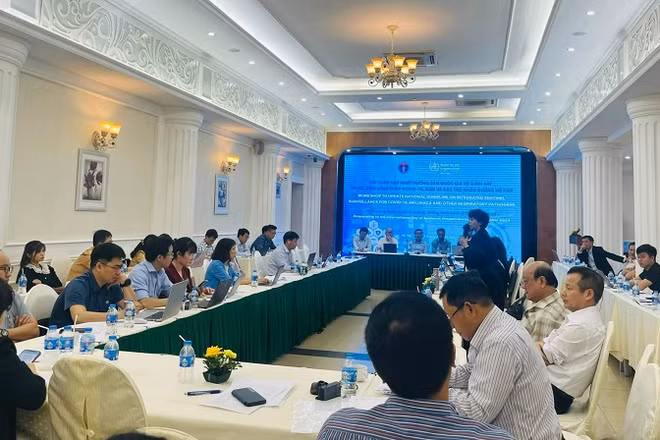 Quang cảnh buổi hội thảo.