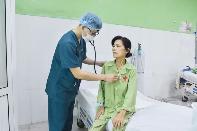 Bệnh nhân bình phục sức khỏe. (Ảnh: Báo Quảng Ngãi)