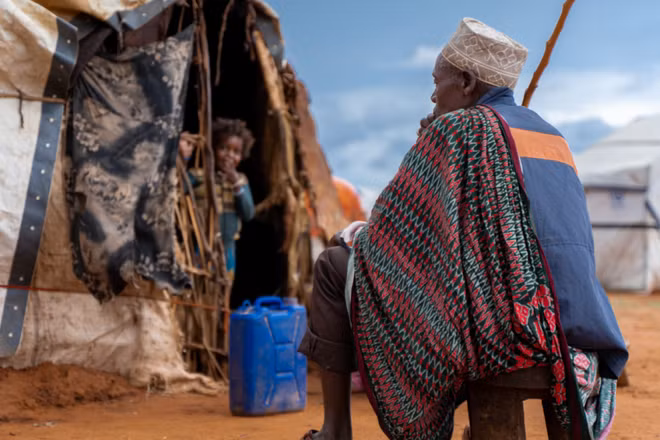 Người di tản ở trại Dubuluk, Ethiopia. Ảnh: IOM/Ethiopia