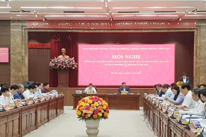 Quang cảnh buổi làm việc.