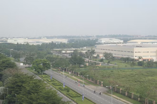 Một góc Khu Công nghệ cao Thành phố Hồ Chí Minh.