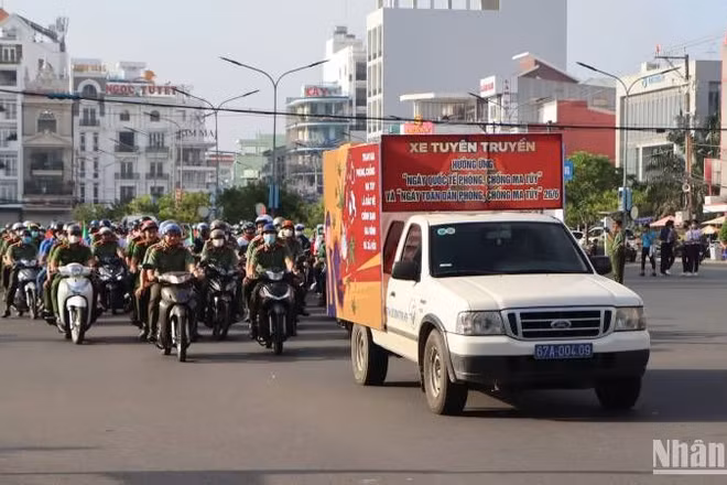 An Giang kêu gọi người dân phòng, chống ma túy.