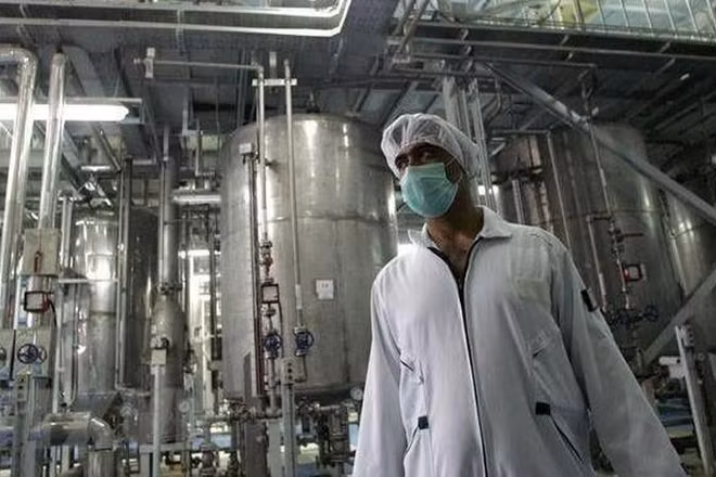 Bên trong một cơ sở làm giàu urani ở Iran. (Ảnh: AFP/TTXVN)