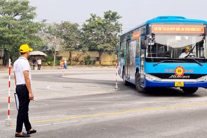 Hội thi là dịp để đội ngũ lái xe buýt có điều kiện nâng cao kiến thức, kỹ năng nghiệp vụ và tay nghề.